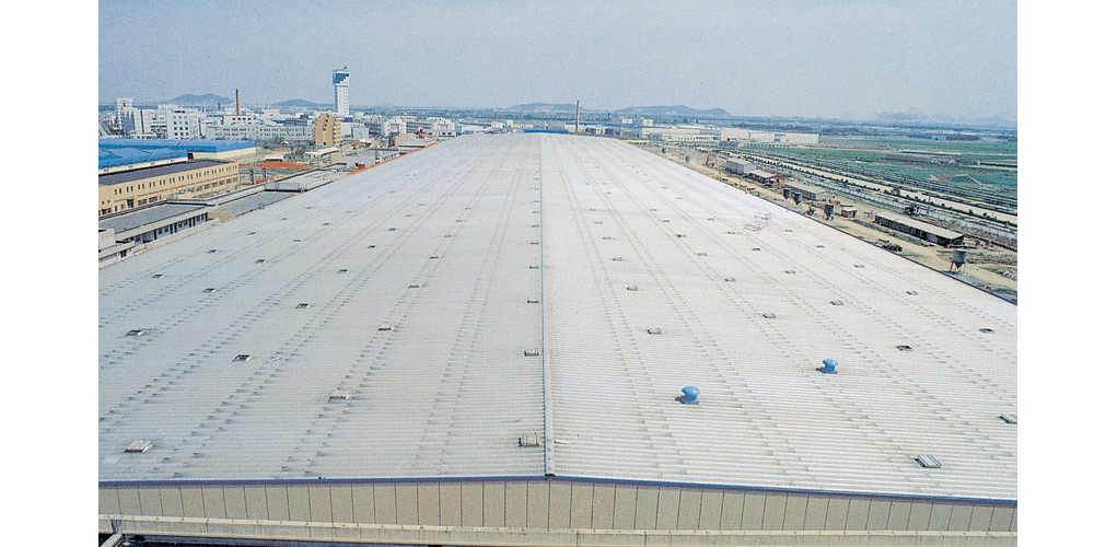 杭州朝阳橡胶有限公司屋面（镀铝锌基板）